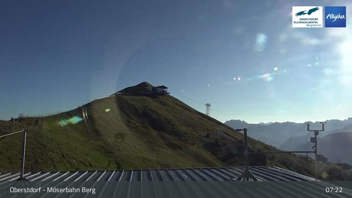 Archiv Foto Webcam Oberstdorf: Möserbahn Bergstation