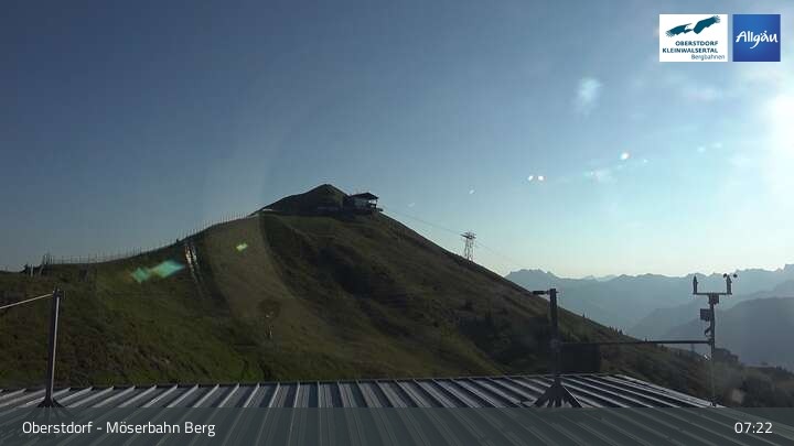 Archiv Foto Webcam Oberstdorf: Möserbahn Bergstation