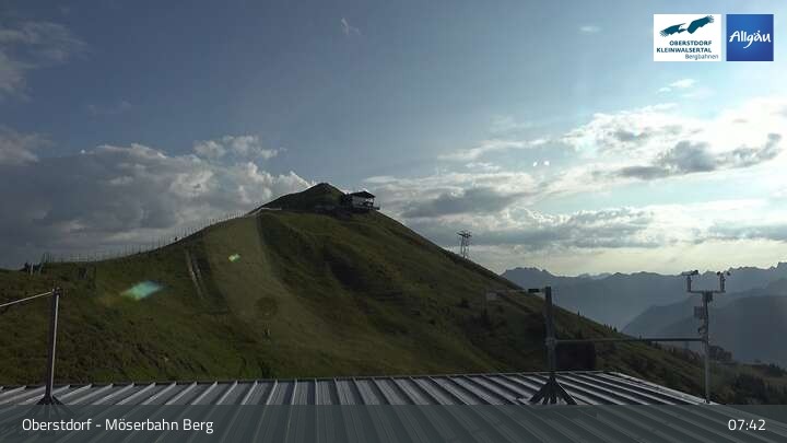 Archiv Foto Webcam Oberstdorf: Möserbahn Bergstation