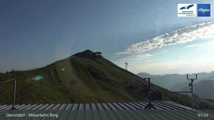 Archiv Foto Webcam Oberstdorf: Möserbahn Bergstation
