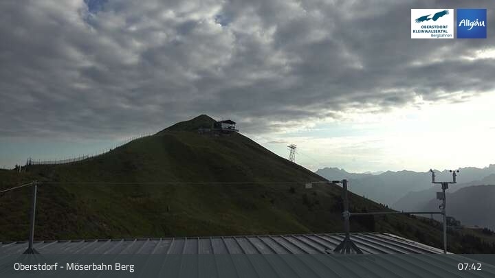 Archiv Foto Webcam Oberstdorf: Möserbahn Bergstation