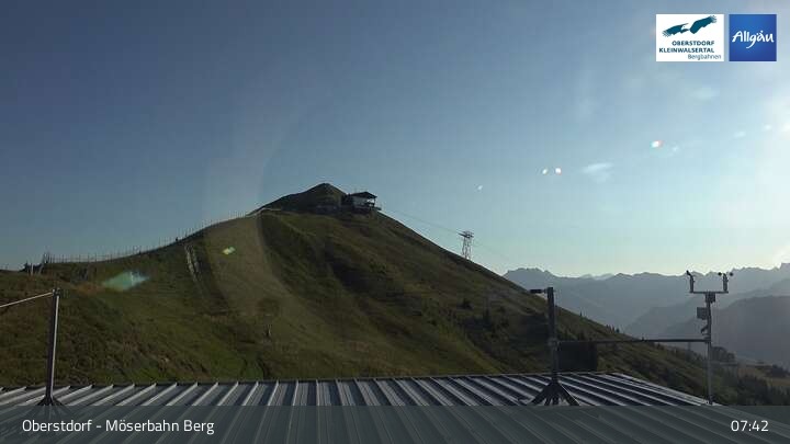 Archiv Foto Webcam Oberstdorf: Möserbahn Bergstation