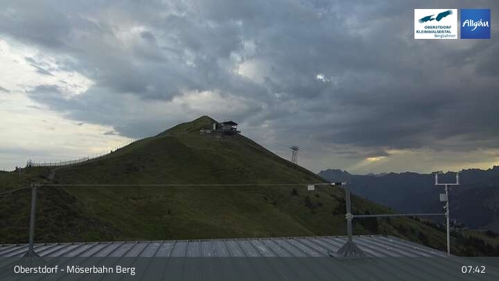Archiv Foto Webcam Oberstdorf: Möserbahn Bergstation