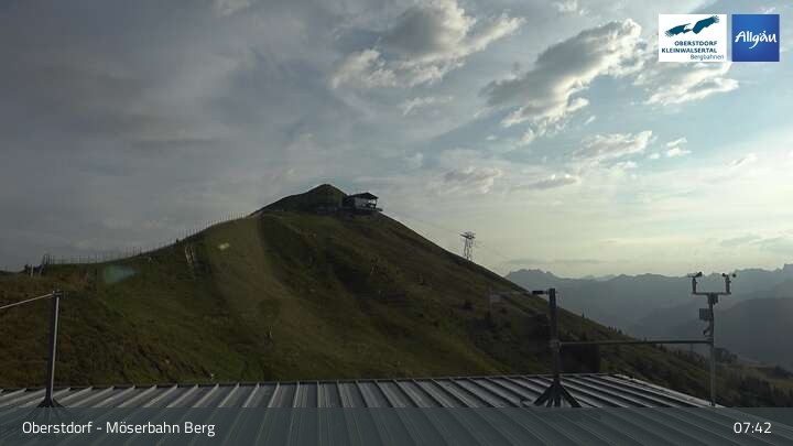 Archiv Foto Webcam Oberstdorf: Möserbahn Bergstation