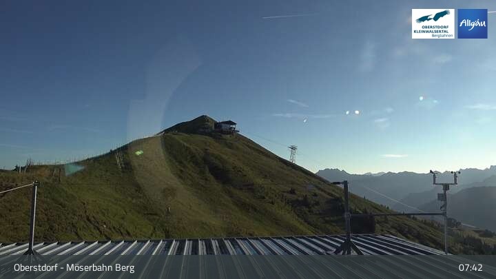Archiv Foto Webcam Oberstdorf: Möserbahn Bergstation