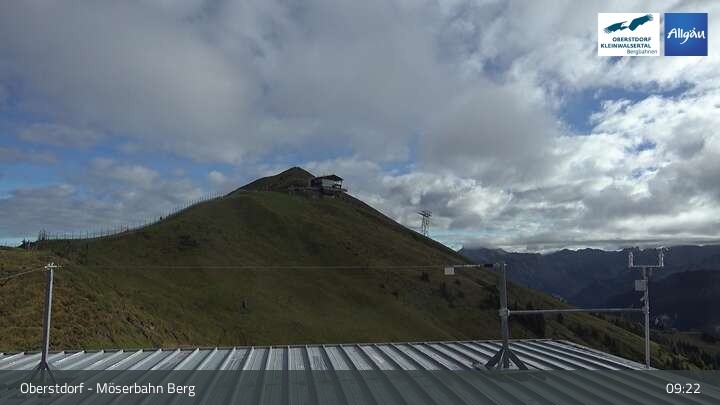 Archiv Foto Webcam Oberstdorf: Möserbahn Bergstation