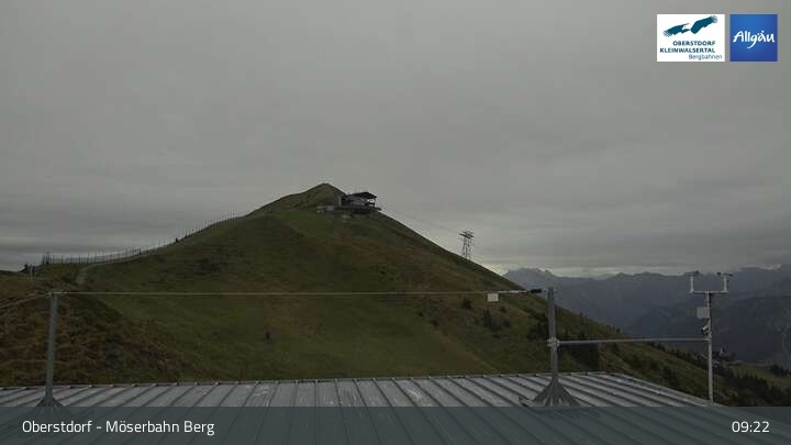 Archiv Foto Webcam Oberstdorf: Möserbahn Bergstation