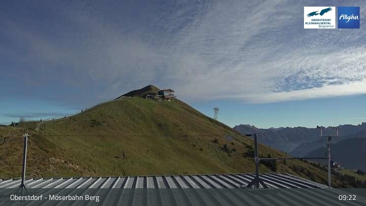Archiv Foto Webcam Oberstdorf: Möserbahn Bergstation