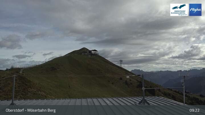 Archiv Foto Webcam Oberstdorf: Möserbahn Bergstation