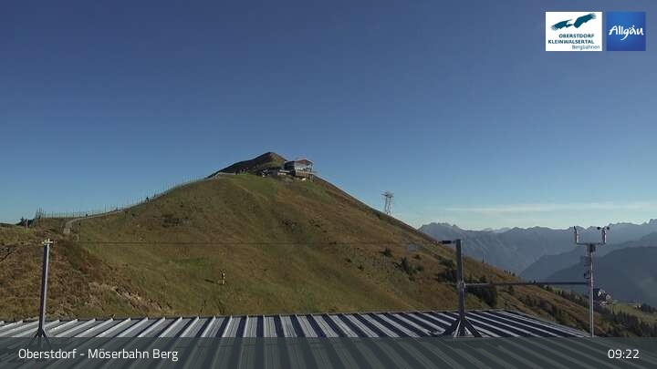 Archiv Foto Webcam Oberstdorf: Möserbahn Bergstation