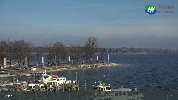 Archiv Foto Webcam Prien - Chiemsee Schifffahrt