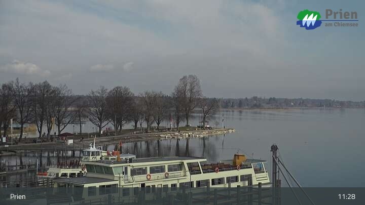 Archiv Foto Webcam Prien - Chiemsee Schifffahrt