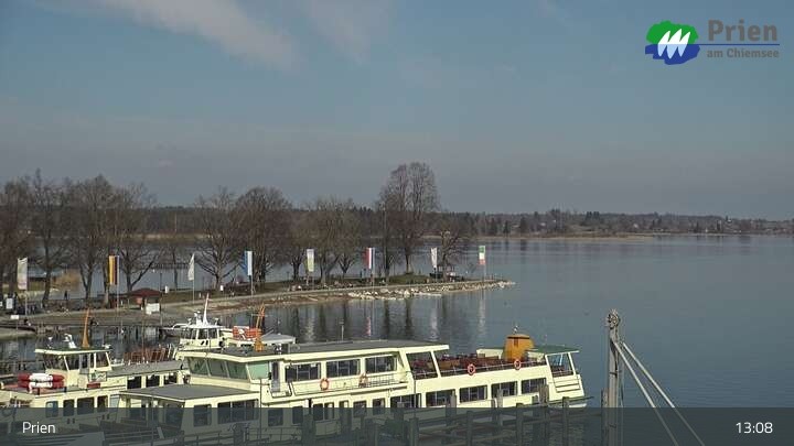 Archiv Foto Webcam Prien - Chiemsee Schifffahrt
