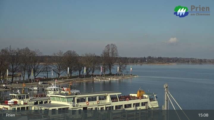 Archiv Foto Webcam Prien - Chiemsee Schifffahrt