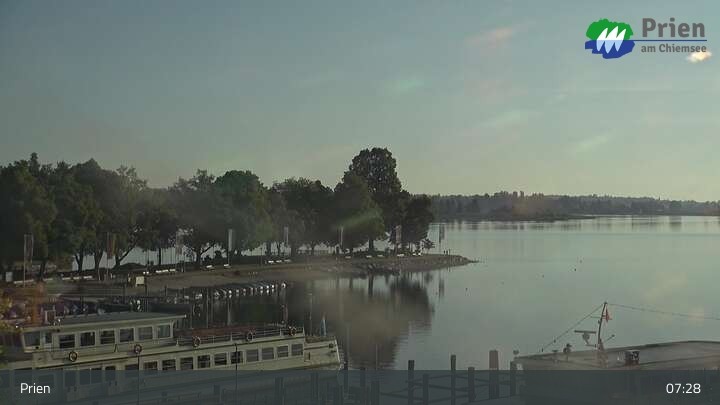 Archiv Foto Webcam Prien - Chiemsee Schifffahrt