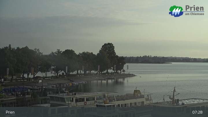 Archiv Foto Webcam Prien - Chiemsee Schifffahrt