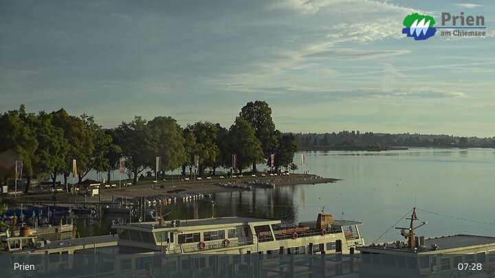 Archiv Foto Webcam Prien - Chiemsee Schifffahrt