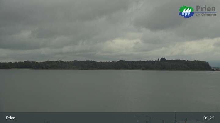 Archived image Webcam Lake Chiemsee - Prien Pier