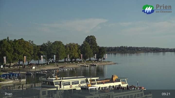 Archiv Foto Webcam Prien - Chiemsee Schifffahrt
