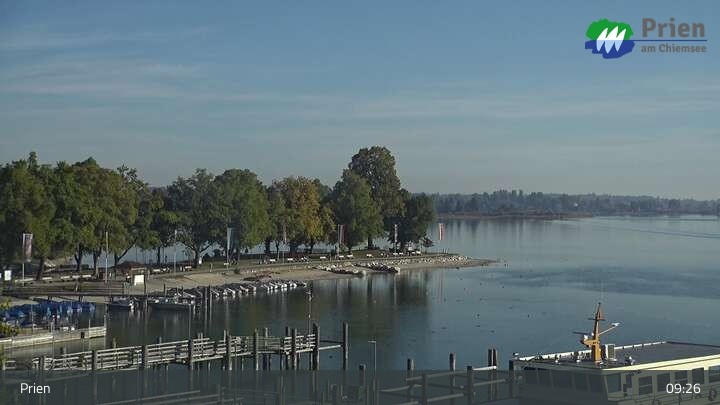 Archiv Foto Webcam Prien - Chiemsee Schifffahrt