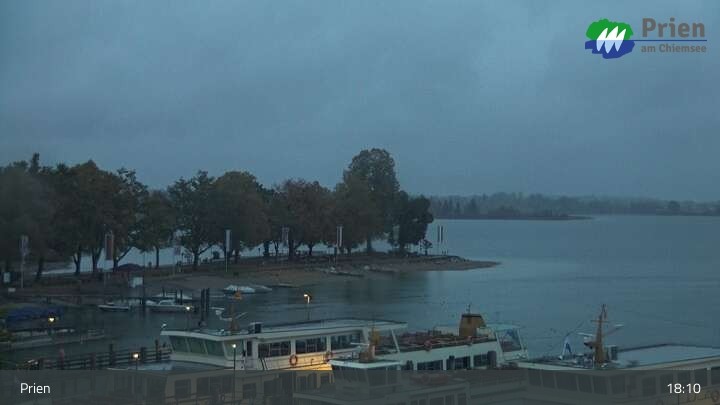 Archiv Foto Webcam Prien - Chiemsee Schifffahrt