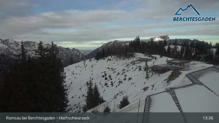 Archived image Webcam Ramsau bei Berchtesgaden: Hochschwarzeck