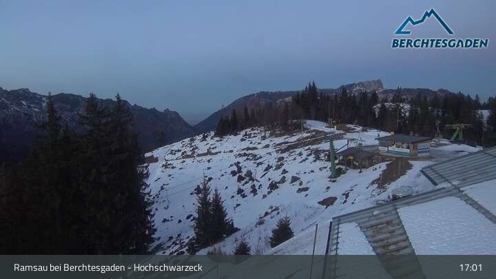 Archiv Foto Webcam Hochschwarzeck, Ramsau bei Berchtesgaden