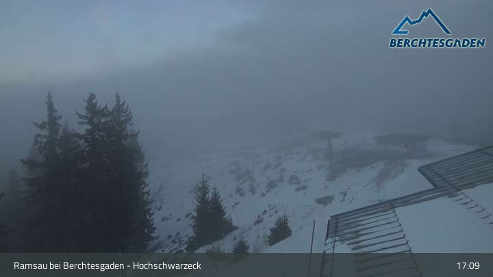 Archiv Foto Webcam Hochschwarzeck, Ramsau bei Berchtesgaden