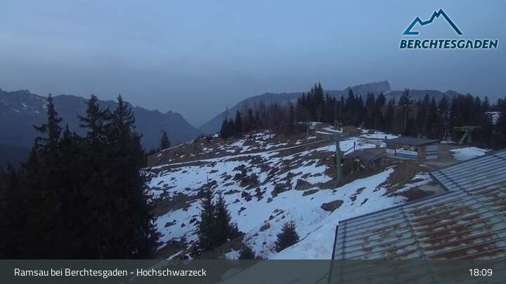 Archived image Webcam Ramsau bei Berchtesgaden: Hochschwarzeck