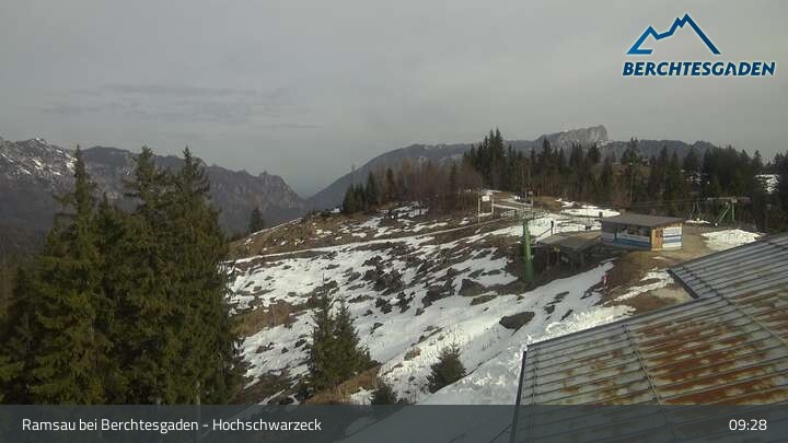 Archived image Webcam Ramsau bei Berchtesgaden: Hochschwarzeck