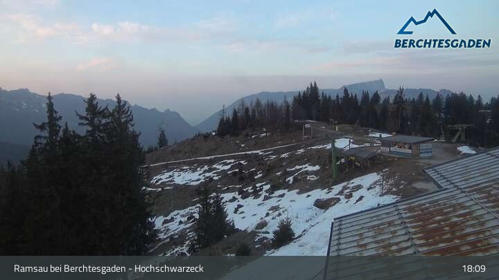Archived image Webcam Ramsau bei Berchtesgaden: Hochschwarzeck