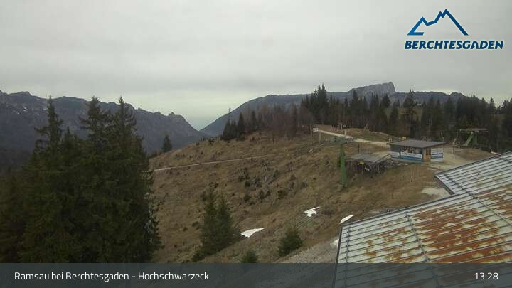 Archiv Foto Webcam Hochschwarzeck, Ramsau bei Berchtesgaden
