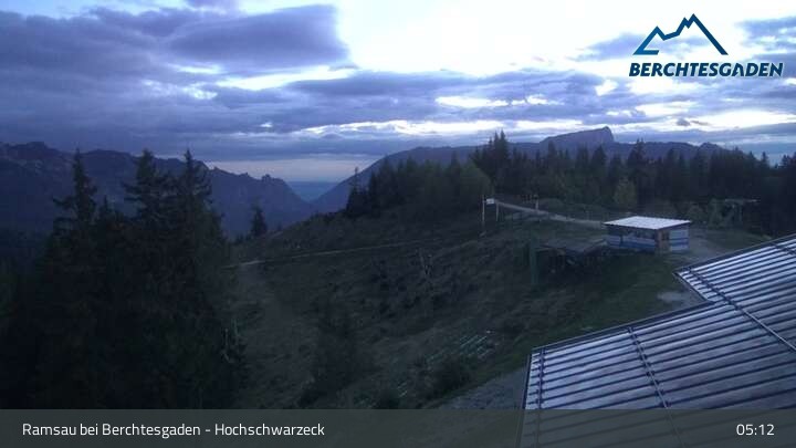 Archiv Foto Webcam Hochschwarzeck, Ramsau bei Berchtesgaden