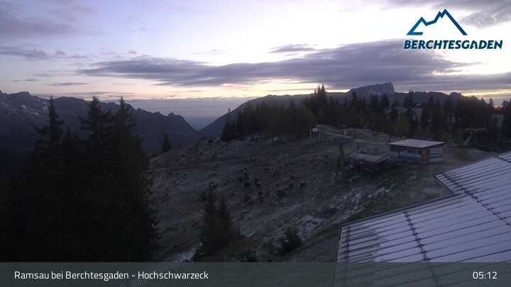 Archiv Foto Webcam Hochschwarzeck, Ramsau bei Berchtesgaden
