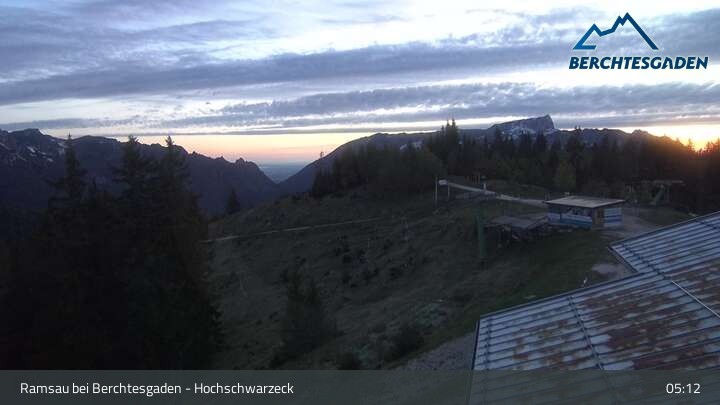 Archiv Foto Webcam Hochschwarzeck, Ramsau bei Berchtesgaden