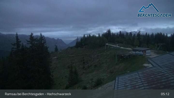 Archiv Foto Webcam Hochschwarzeck, Ramsau bei Berchtesgaden
