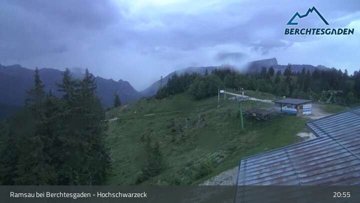 Archiv Foto Webcam Hochschwarzeck, Ramsau bei Berchtesgaden