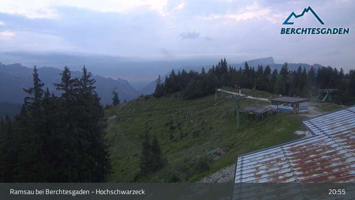 Archiv Foto Webcam Hochschwarzeck, Ramsau bei Berchtesgaden