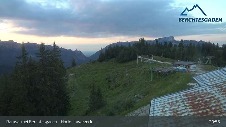 Archiv Foto Webcam Hochschwarzeck, Ramsau bei Berchtesgaden