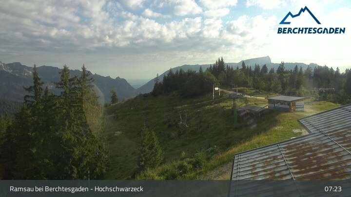 Archived image Webcam Ramsau bei Berchtesgaden: Hochschwarzeck