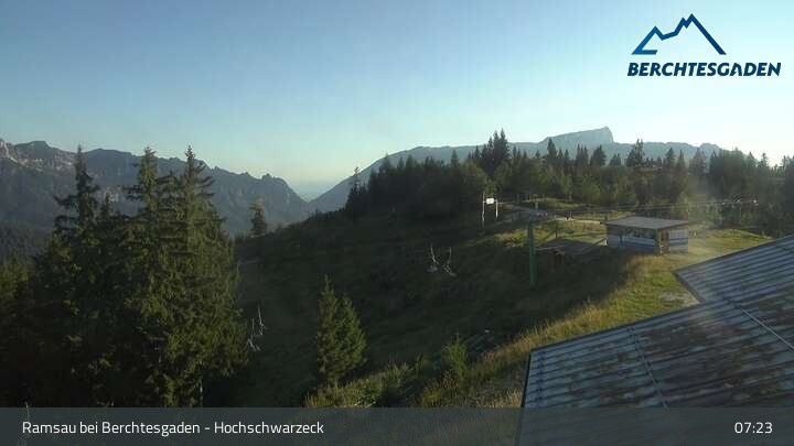 Archived image Webcam Ramsau bei Berchtesgaden: Hochschwarzeck
