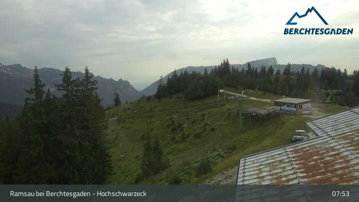 Archiv Foto Webcam Hochschwarzeck, Ramsau bei Berchtesgaden