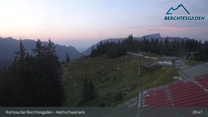Archiv Foto Webcam Hochschwarzeck, Ramsau bei Berchtesgaden