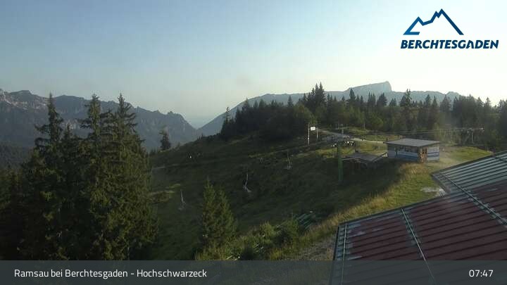 Archiv Foto Webcam Hochschwarzeck, Ramsau bei Berchtesgaden