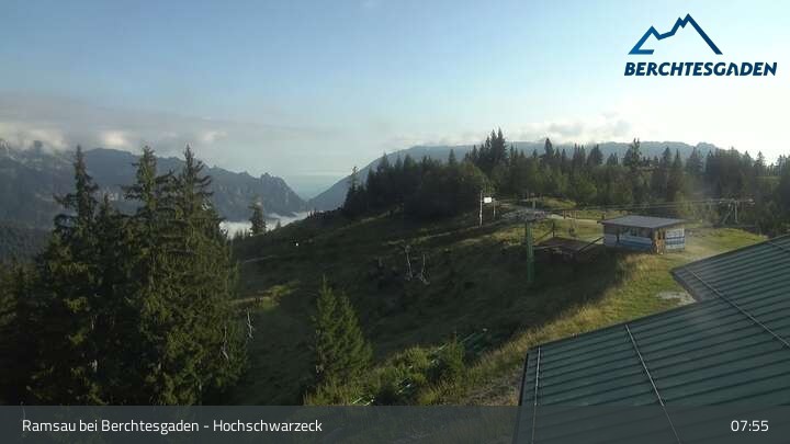 Archiv Foto Webcam Hochschwarzeck, Ramsau bei Berchtesgaden
