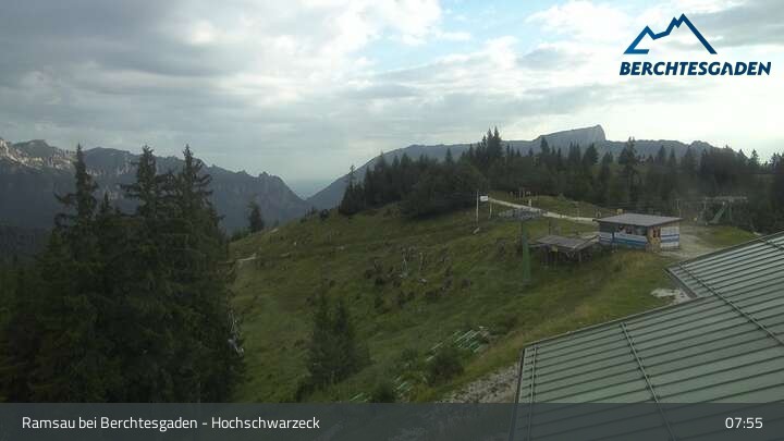 Archiv Foto Webcam Hochschwarzeck, Ramsau bei Berchtesgaden
