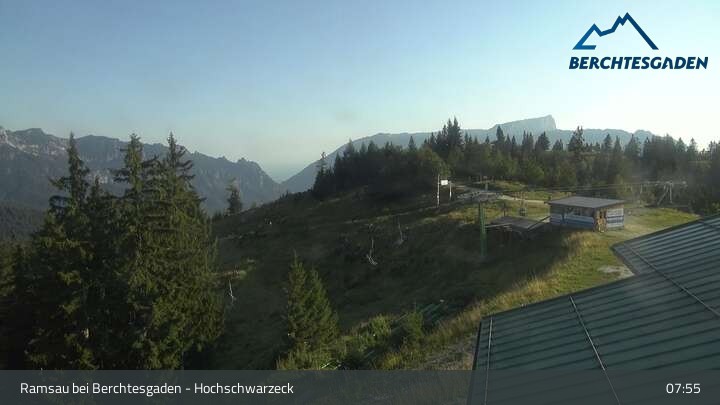 Archived image Webcam Ramsau bei Berchtesgaden: Hochschwarzeck