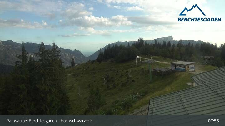 Archived image Webcam Ramsau bei Berchtesgaden: Hochschwarzeck