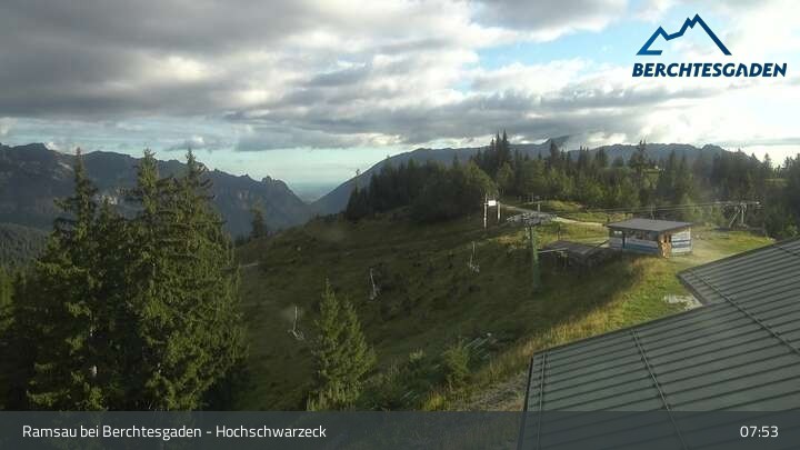 Archiv Foto Webcam Hochschwarzeck, Ramsau bei Berchtesgaden