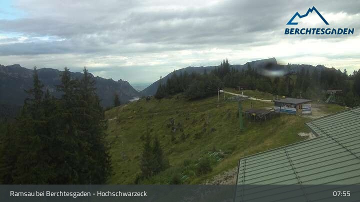 Archiv Foto Webcam Hochschwarzeck, Ramsau bei Berchtesgaden